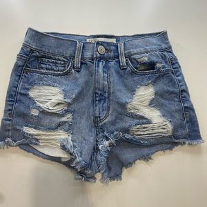 Mudd Jean shorts with holes